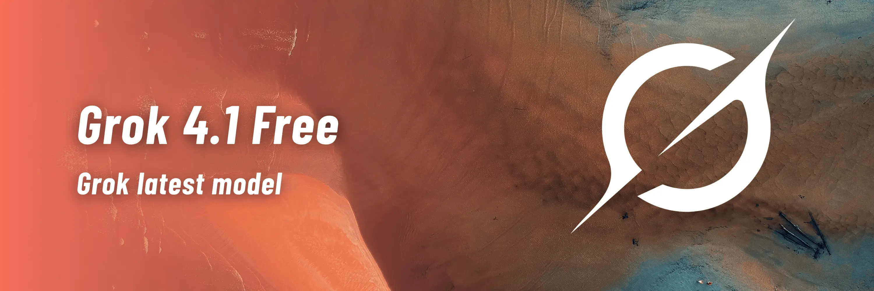 Grok 4.1 banner
