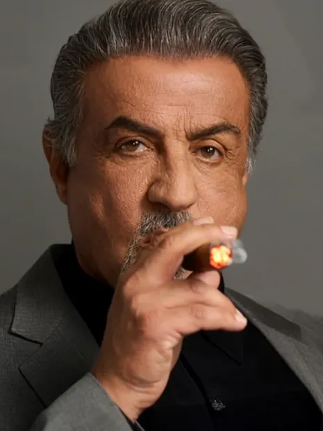 Generates dynamic video effects from uploaded photos of people.

The subject retains their original facial features and realism, appearing relaxed, confident, and composed.

The subject slowly takes a puff of a cigar and exhales the smoke.

The smoke diffuses naturally in the air, creating a layered and atmospheric effect.

The subject's gaze is determined or slightly aloof, exuding a cool, sophisticated, and powerful aura, befitting a powerful gangster.

The contrast between light and shadow is pronounced, utilizing sidelight or backlighting to create atmosphere.

The camera moves smoothly, with slight zooms in and out, resulting in a cinematic feel.

The background is blurred to highlight the subject.

The overall style leans towards a cinematic, high-end feel, featuring slow motion, clear details, 4K resolution, and realistic lighting effects.