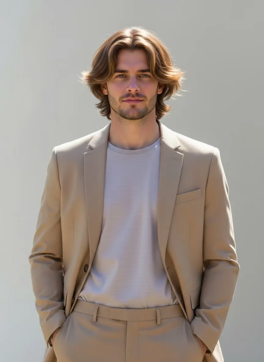 Keep the uploaded person's exact face, body, pose, outfit, and background, but change the hairstyle to butterfly hair. Add natural layers and soft volume with realistic highlights. Ensure the hair flows naturally around the face, maintaining full realism and face consistency.